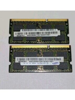 Samsung 2GB DDR2 RAM Modules Tested Lot Of 2 Used